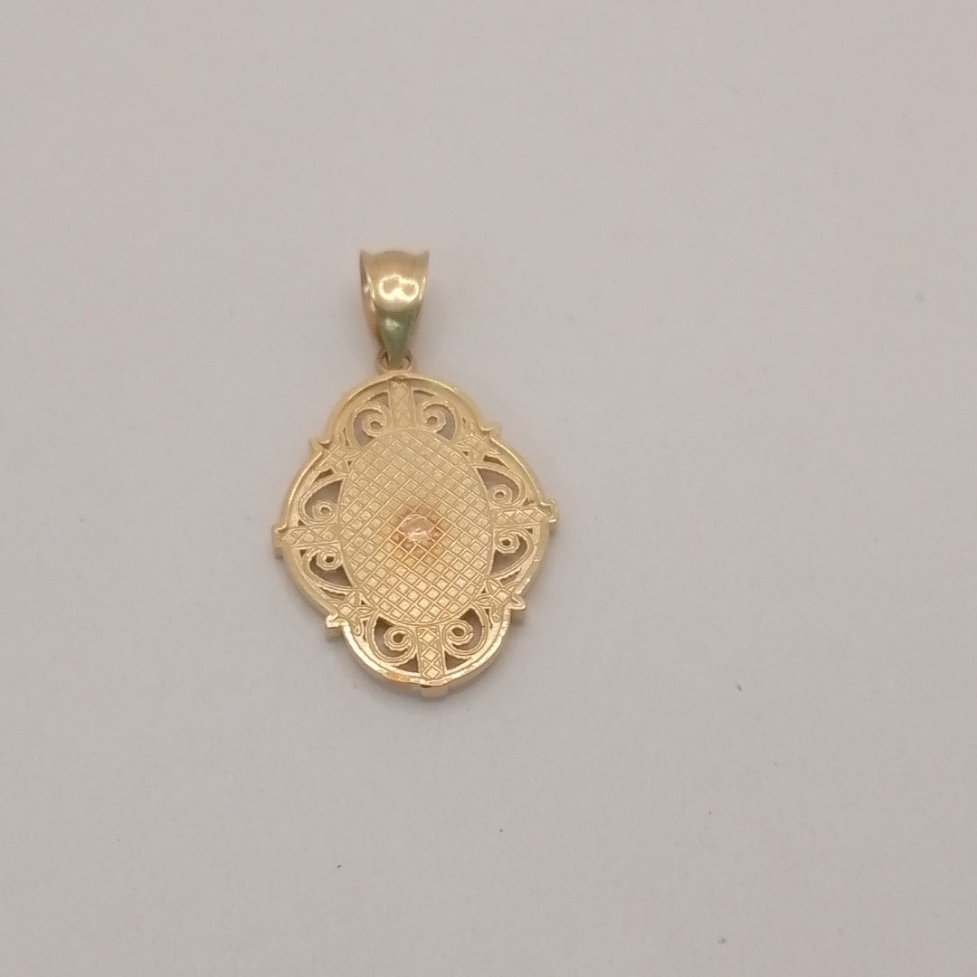 MEDALLA RELIGIOSA ORO 14 K 2.7 GRMS (SEMINUEVO)