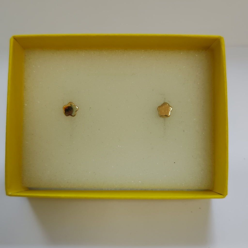 BROQUELES ORO 14K 1 (NUEVO)