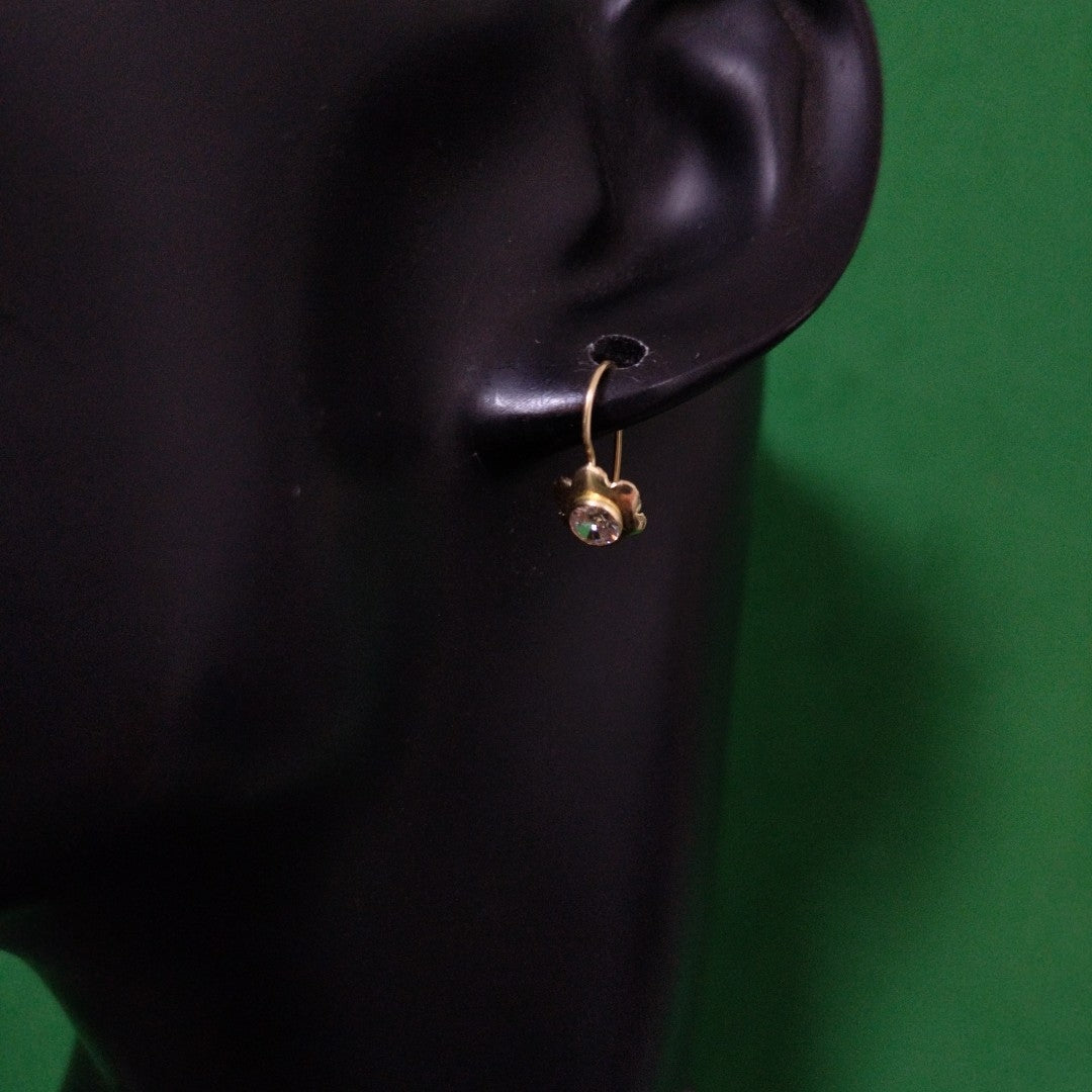 ARETES PAR ORO 10 K 0,60 GRMS (SEMINUEVO)