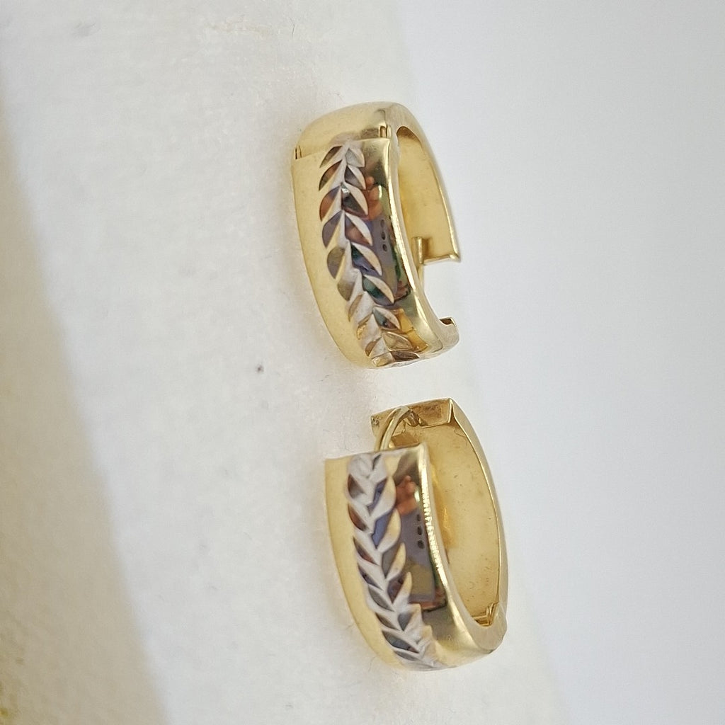 ARETES PAR ORO 14 K 2.2 GRMS (SEMINUEVO)
