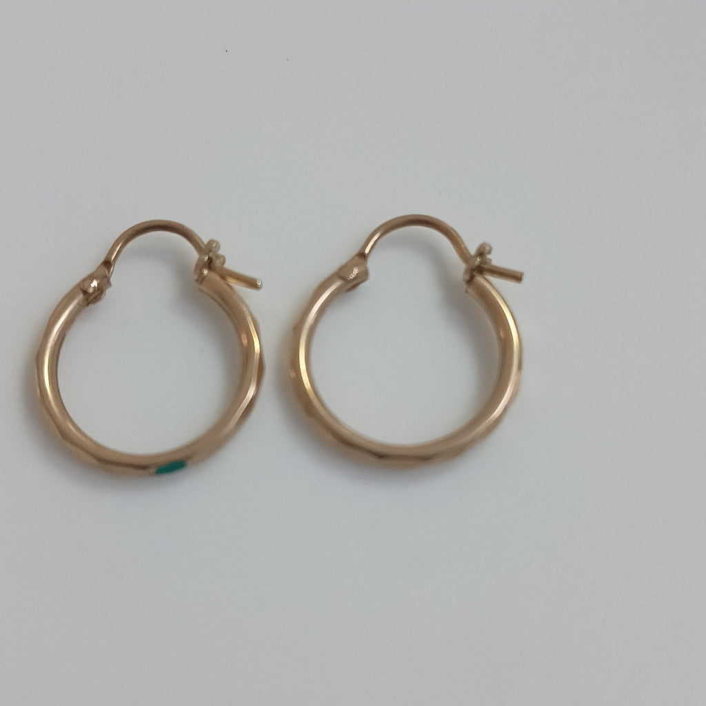 ARRACADAS PAR ORO 10 K 1 GRMS (SEMINUEVO)