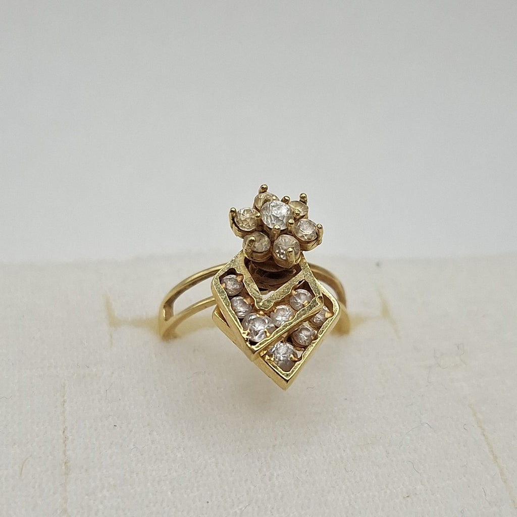 ANILLO ORO 14 K 4.9 GRMS (SEMINUEVO)