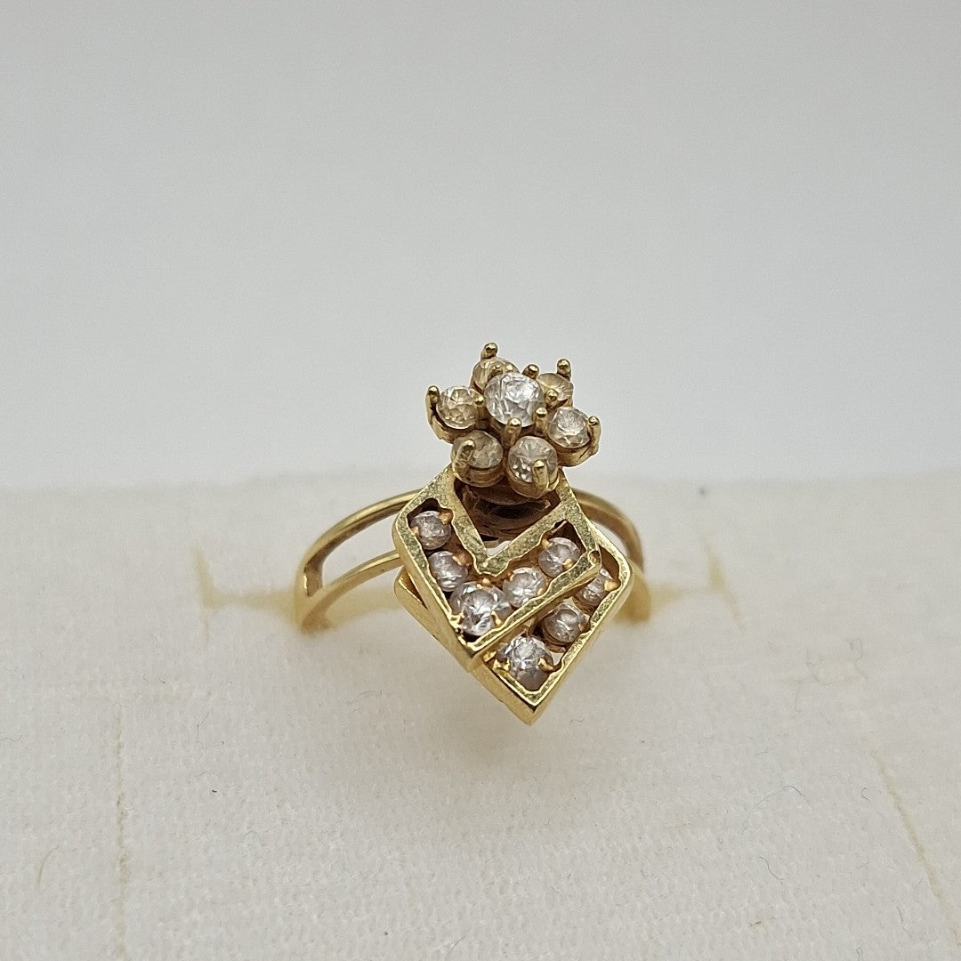 ANILLO ORO 14 K 4.9 GRMS (SEMINUEVO)