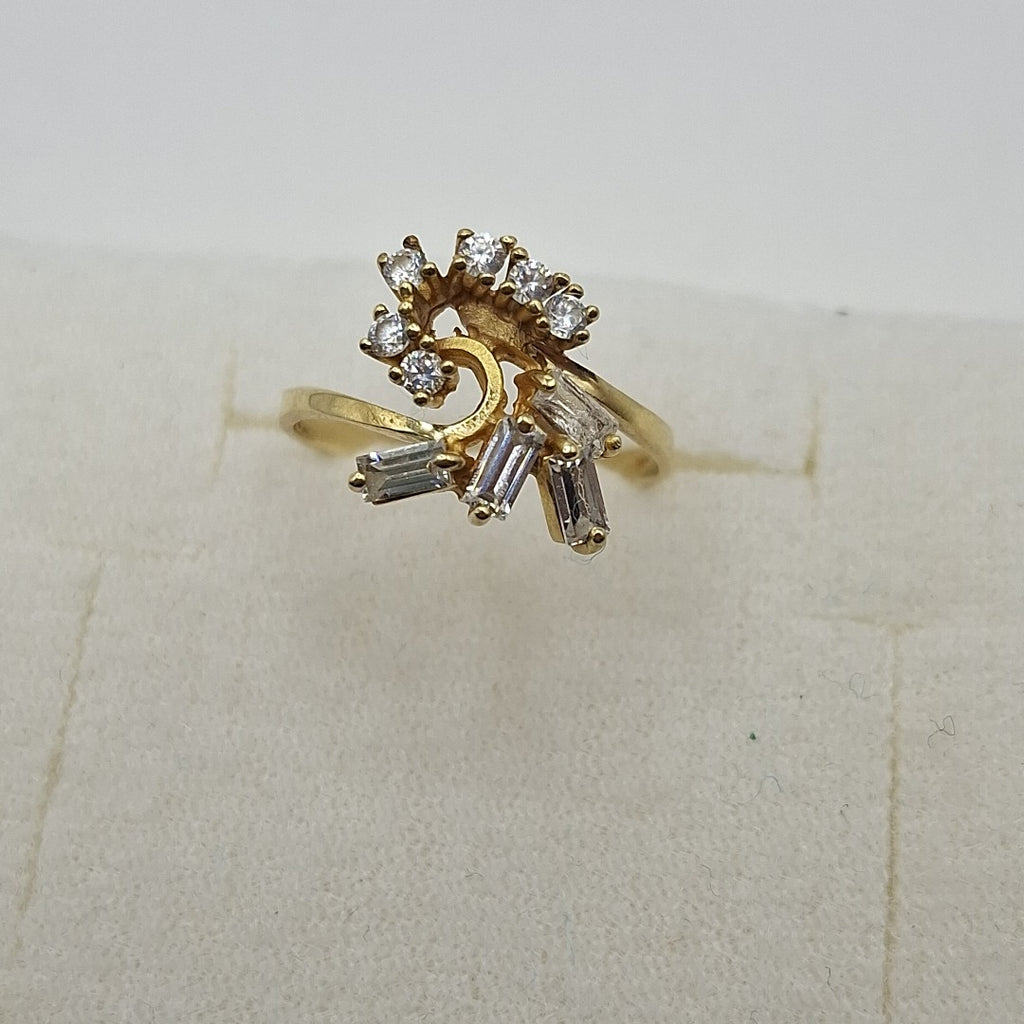 ANILLO ORO 14 K 2.3 GRMS (SEMINUEVO)