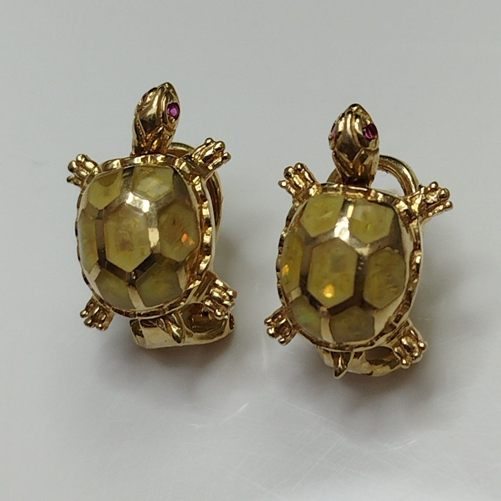 ARETES PAR ORO 14 K 5.8 GRMS (SEMINUEVO)