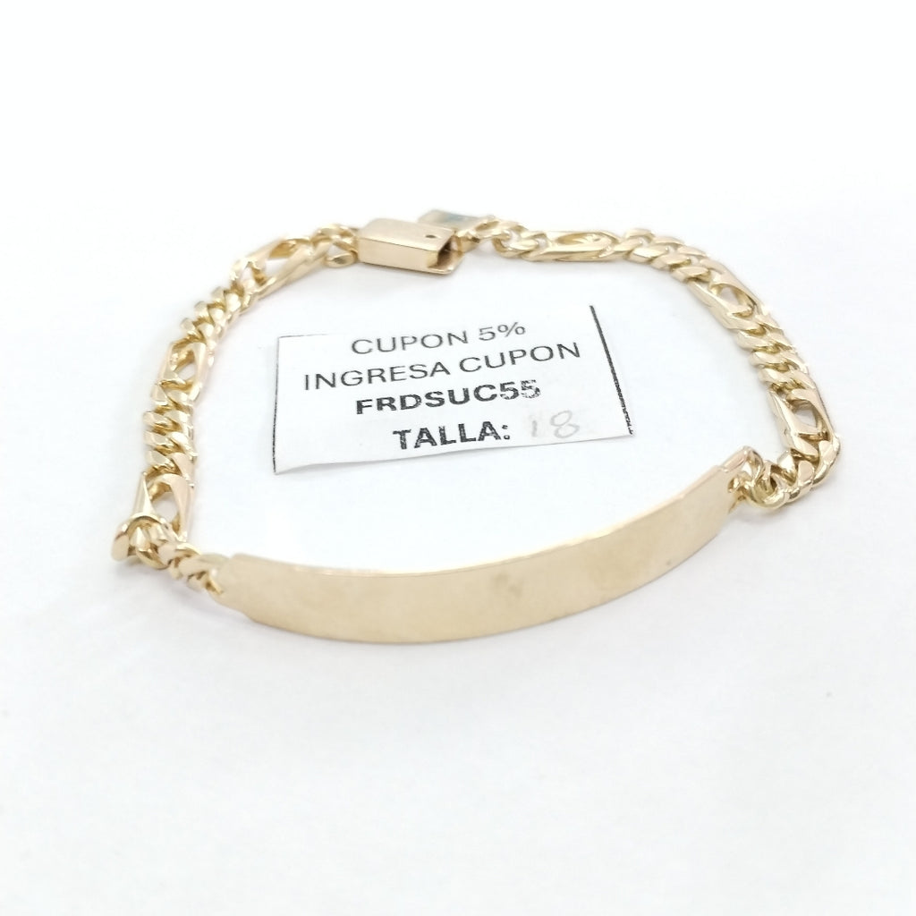 ESCLAVA ORO 14 K 13.6 GRMS (SEMINUEVO)