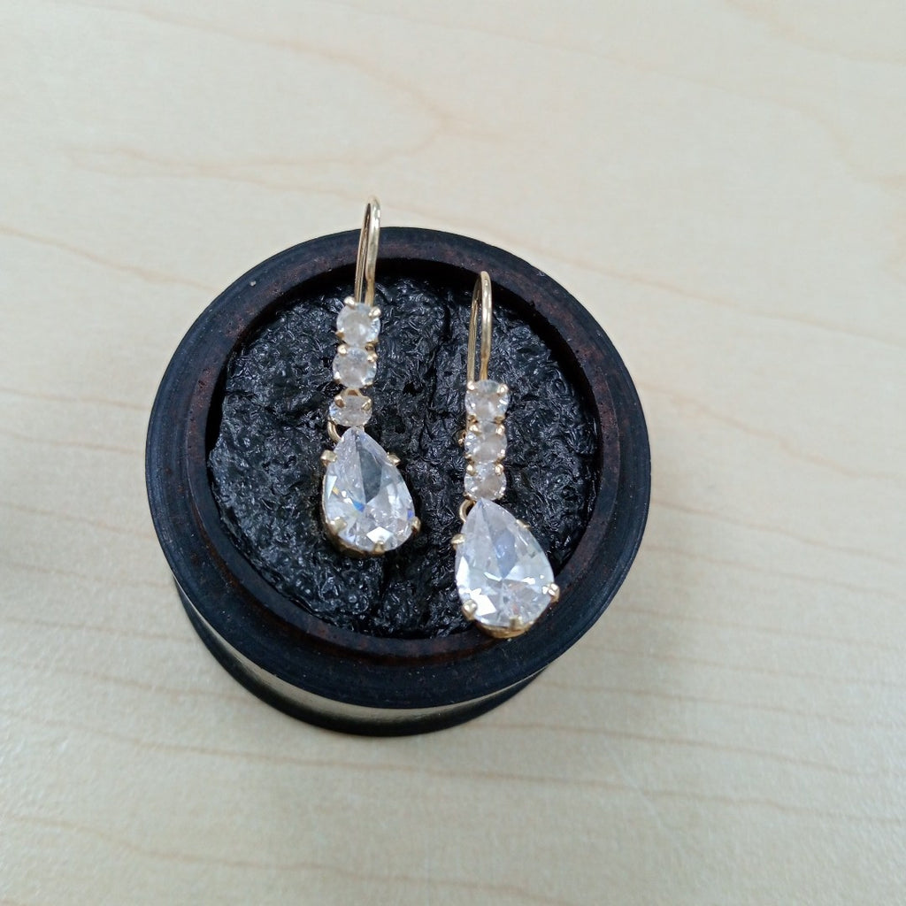 ARETES PAR ORO 10 K 1,70 GRMS (SEMINUEVO)