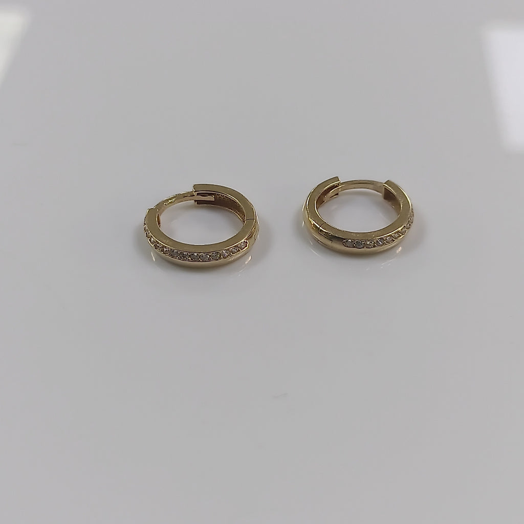 ARETES PAR ORO 14 K 2.3 GRMS (SEMINUEVO)