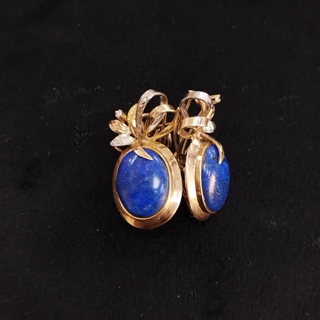ARRACADAS PAR ORO 14 K 8.5 GRMS (SEMINUEVO)