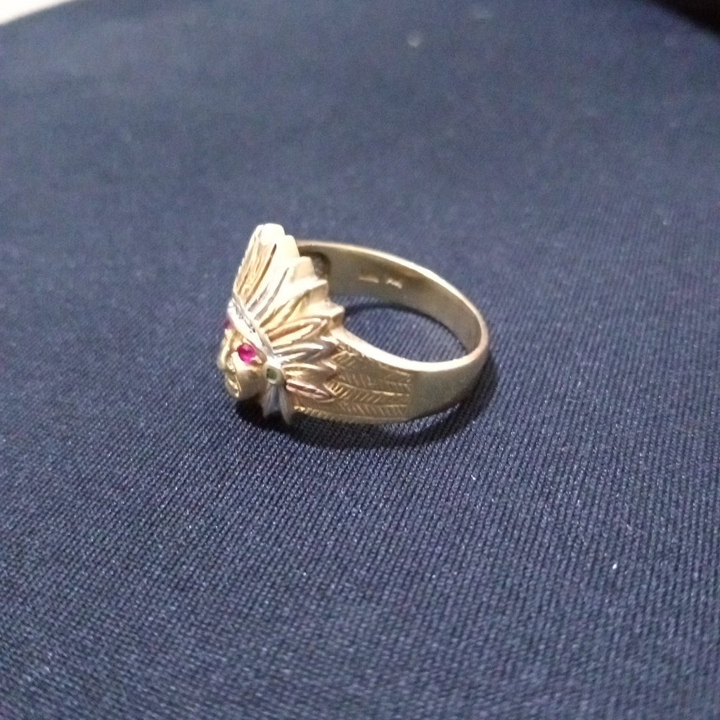 ANILLO ORO 14 K 7.9 GRMS (SEMINUEVO)