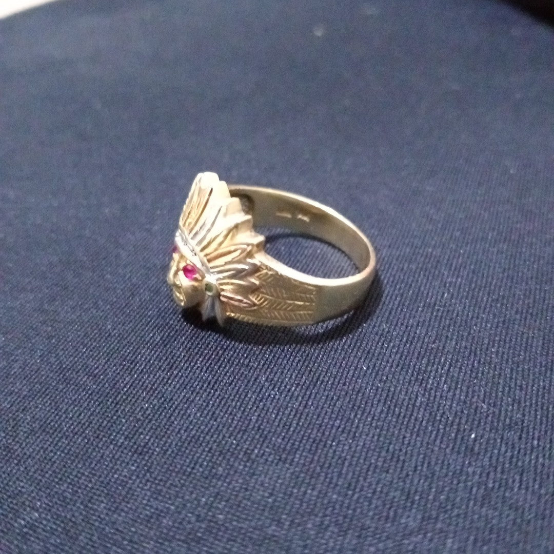 ANILLO ORO 14 K 7.9 GRMS (SEMINUEVO)