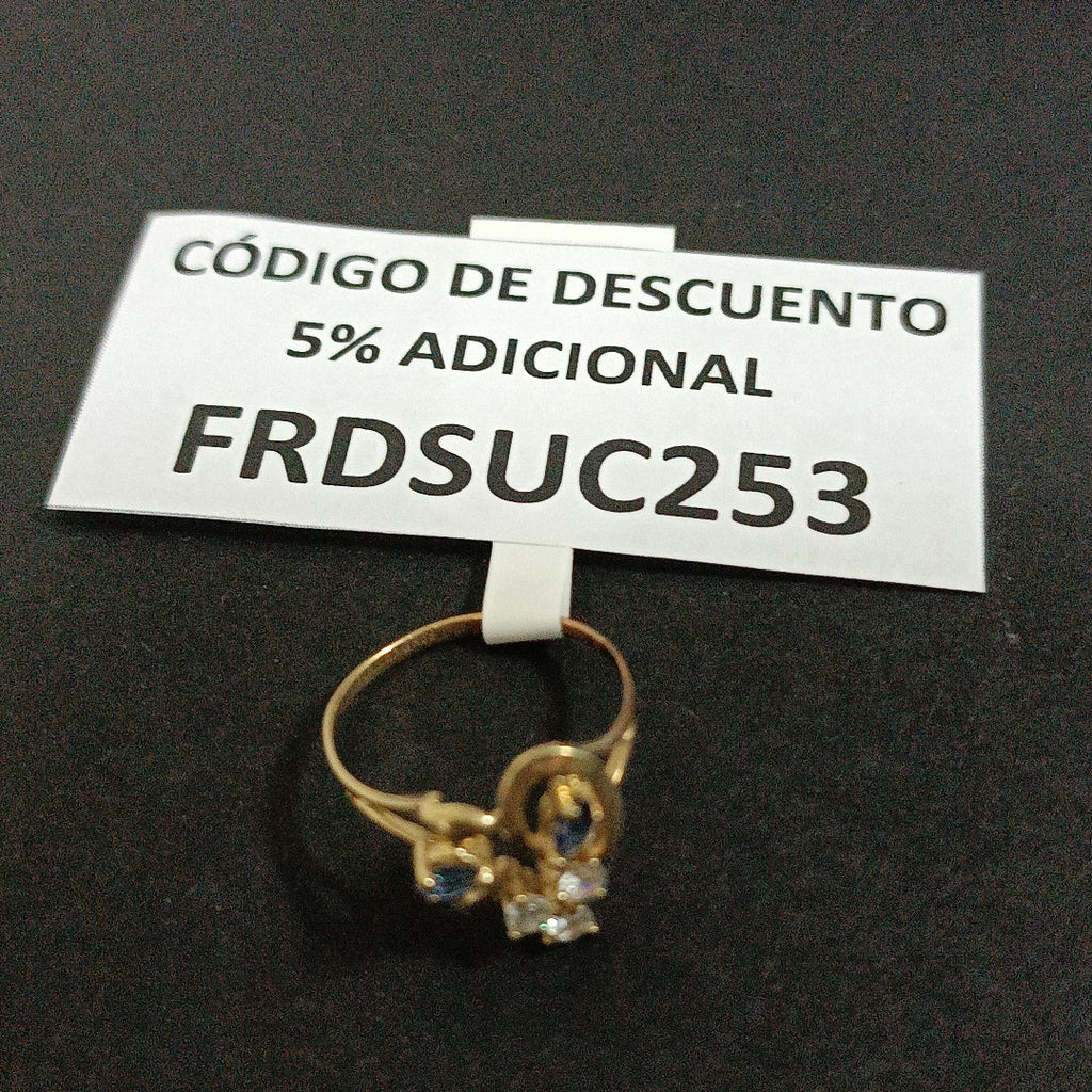 ANILLITO ORO 10 K 1.3 GRMS (SEMINUEVO)