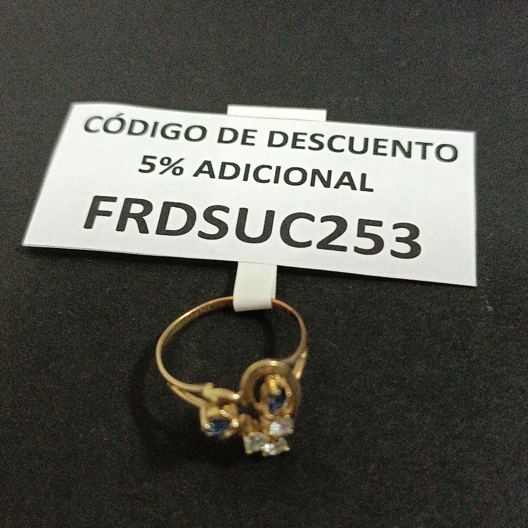 ANILLITO ORO 10 K 1.3 GRMS (SEMINUEVO)
