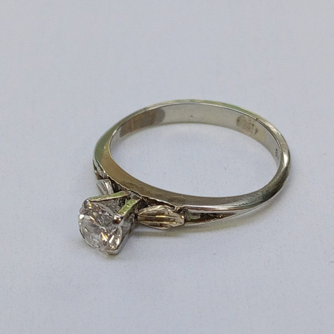 ANILLITO ORO BLANCO 18 K 2,40 GRMS (SEMINUEVO)
