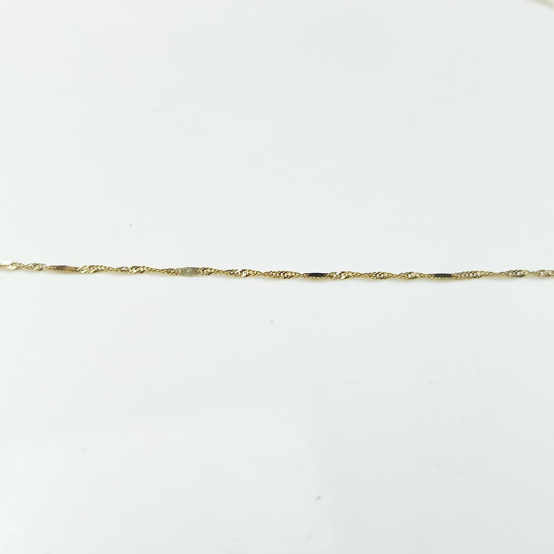 CADENA ORO 10 K 0.9 GRMS (SEMINUEVO)