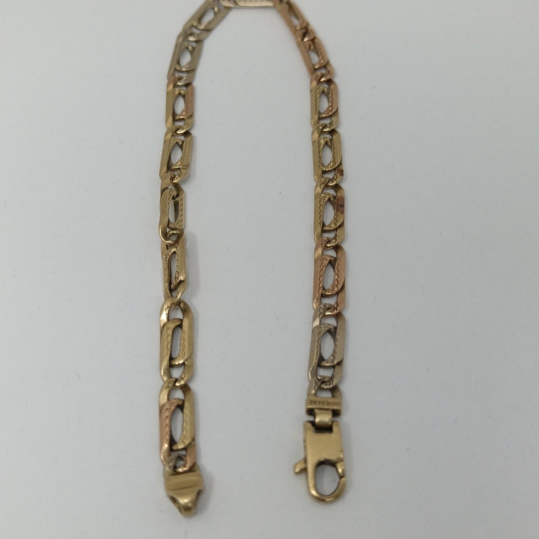 PULSERA ORO,RODIADO 10 K 10,50 GRMS (SEMINUEVO)