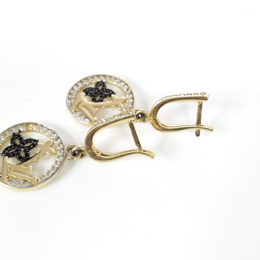 ARETES PAR ORO 14 K 6.3 GRMS (SEMINUEVO)