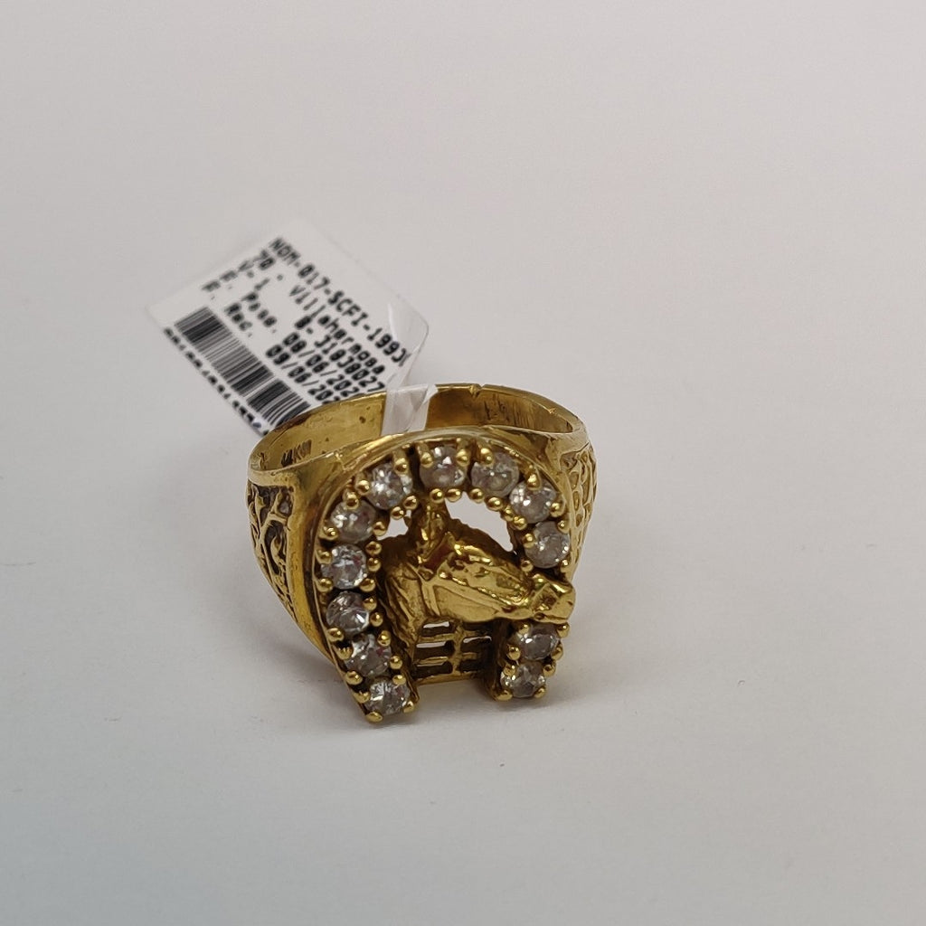 ANILLO ORO 14 K 9.5 GRMS (SEMINUEVO)