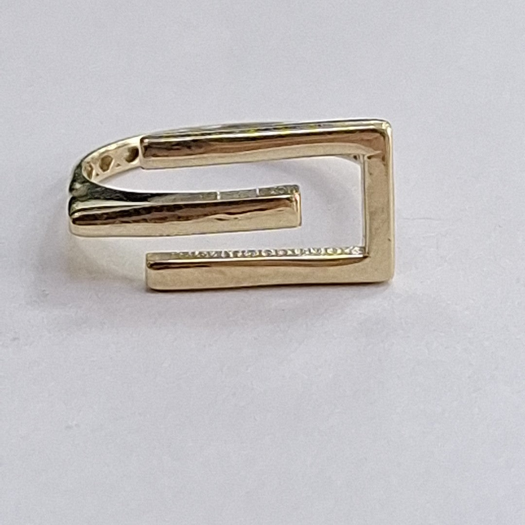 ANILLO ORO 10 K 1.5 GRMS (SEMINUEVO)