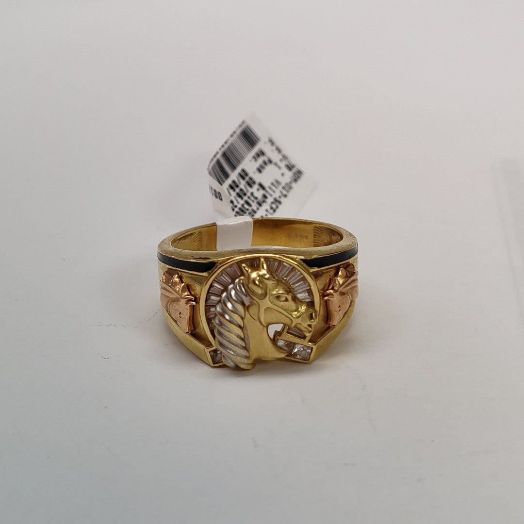 ANILLO ORO 14 K 7.3 GRMS (SEMINUEVO)