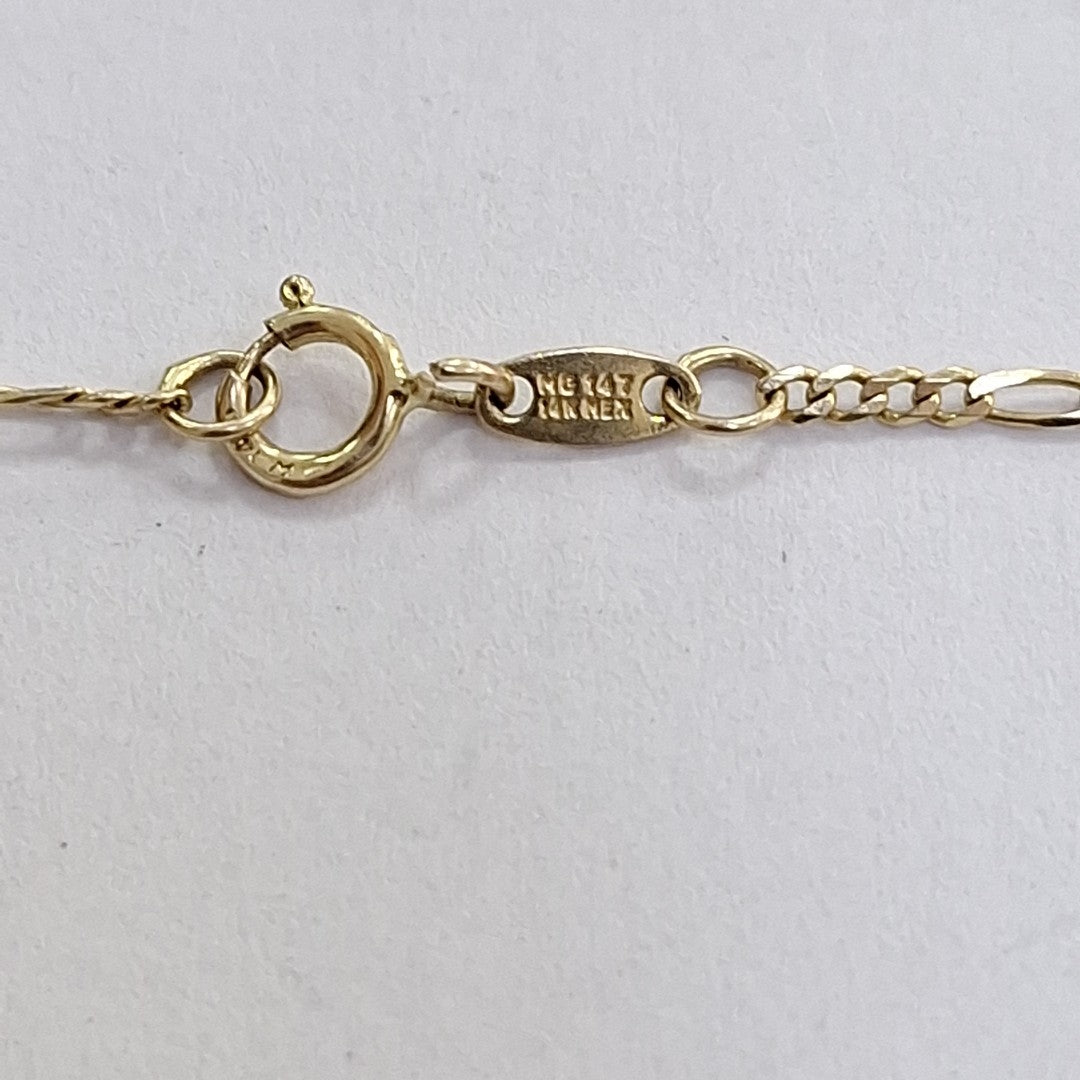 CADENA ORO 14 K 1.9 GRMS (SEMINUEVO)
