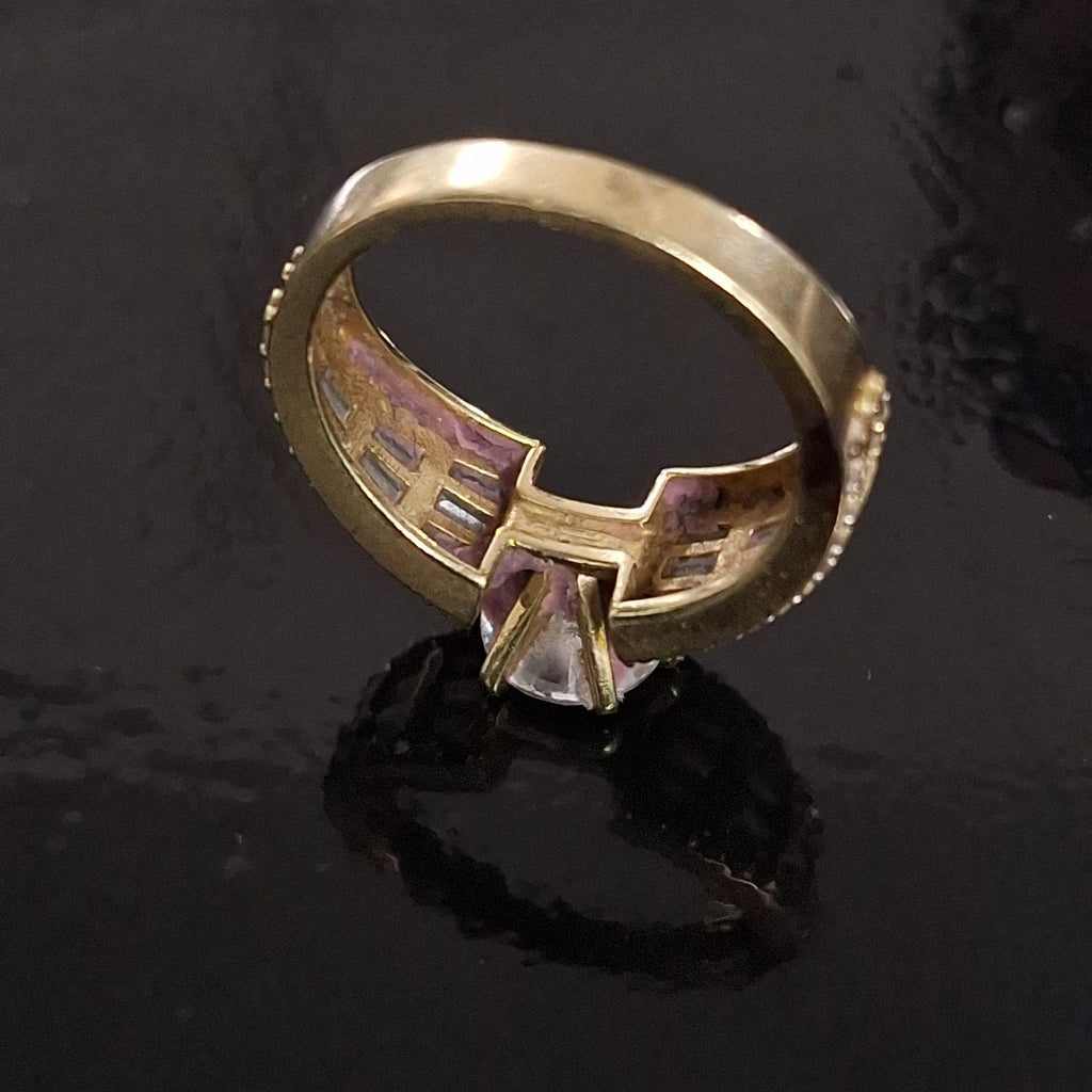 ANILLO ORO 10 K 3.6 GRMS (SEMINUEVO)