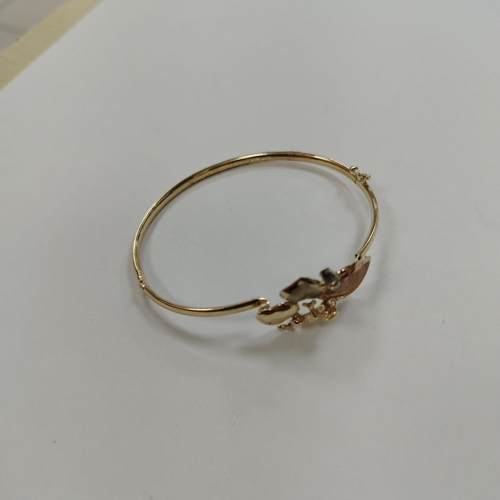 PULSERA RIGIDA ORO 14 K 9.4 GRMS (SEMINUEVO)