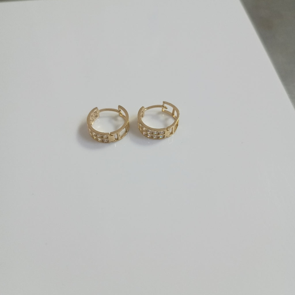 ARETES PAR ORO 10 K 2.4 GRMS (SEMINUEVO)
