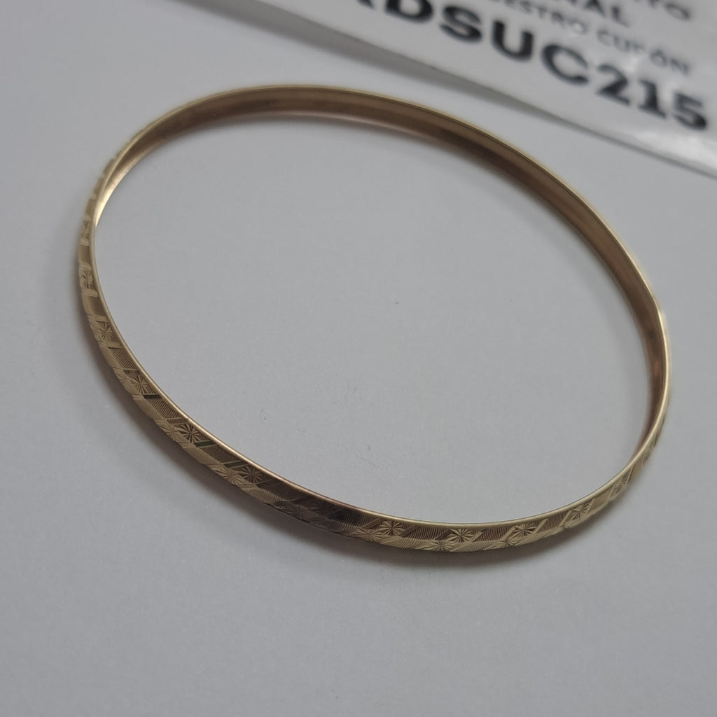PULSERA RIGIDA ORO 10 K 4,10 GRMS (SEMINUEVO)