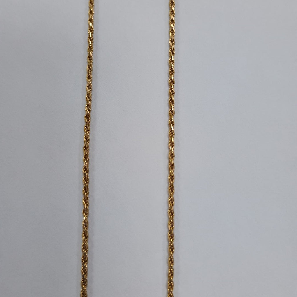 CADENA ORO 14 K 4.5 GRMS (SEMINUEVO)
