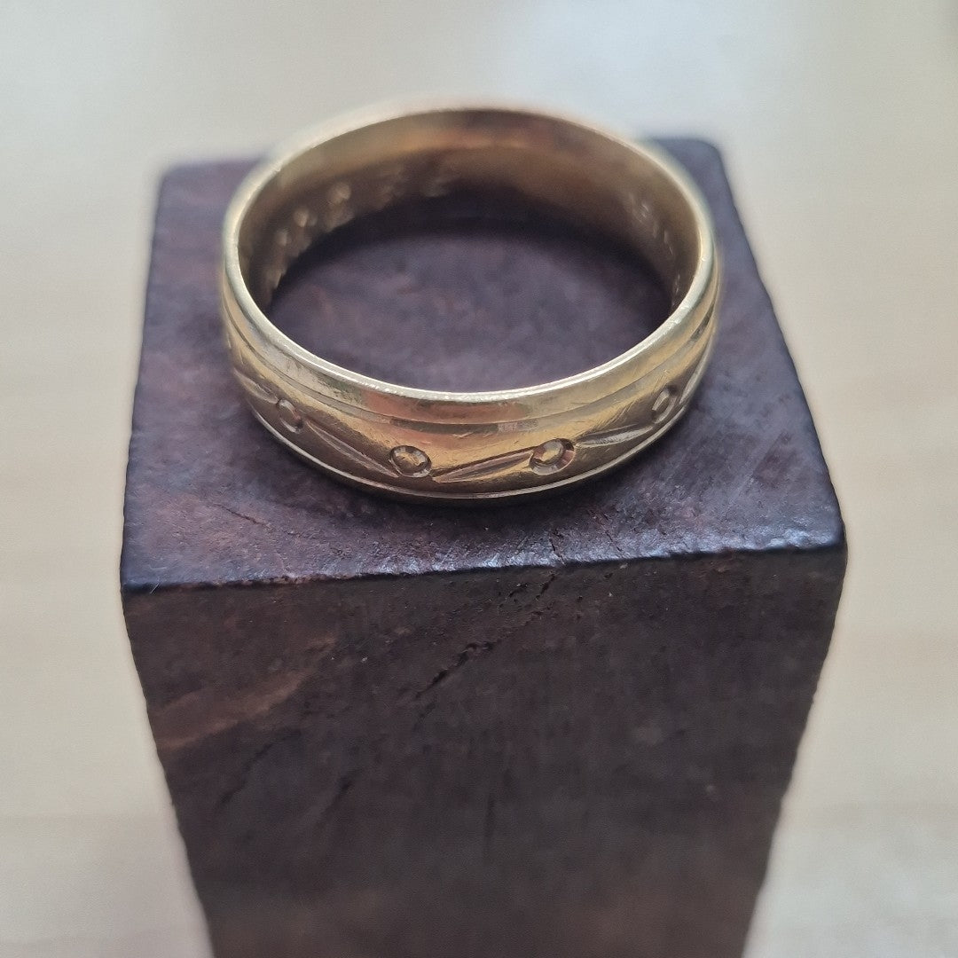 ARGOLLA ORO 14 K 4 GRMS (SEMINUEVO)