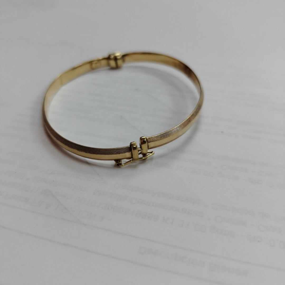 BRAZALETE ORO 10 K 3.8 GRMS (SEMINUEVO)