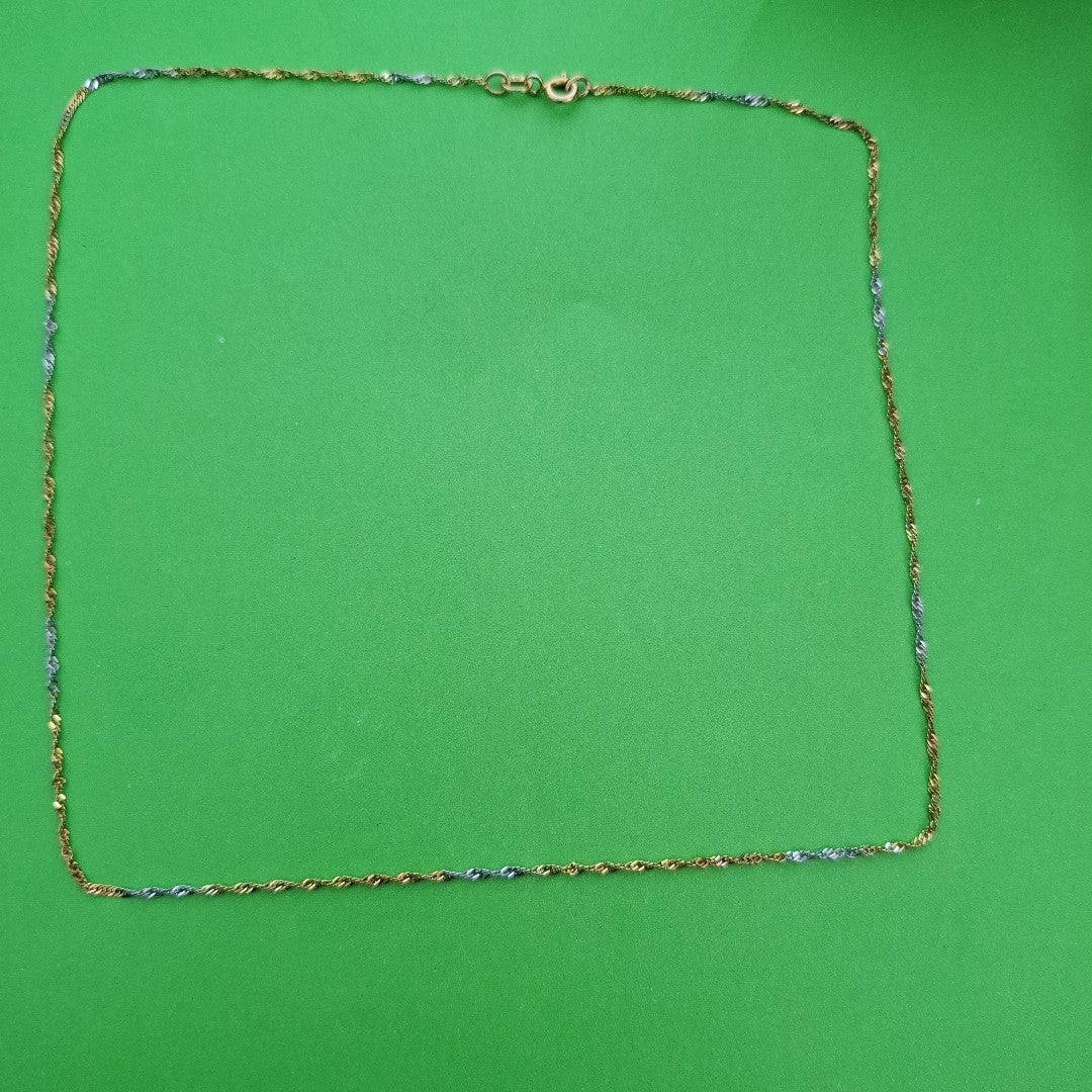 CADENA ORO 14 K 1,60 GRMS (SEMINUEVO)