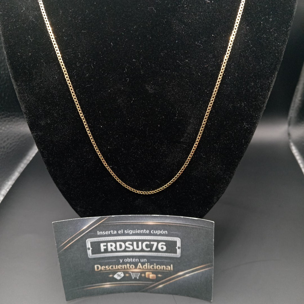 CADENA ORO 14 K 2,00 GRMS (SEMINUEVO)