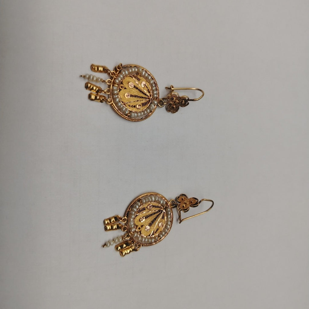 ARETES PAR ORO 10 K 5.7 GRMS (SEMINUEVO)
