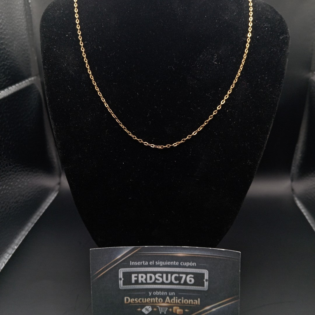 GARGANTILLA ORO 14 K 2.2 GRMS (SEMINUEVO)