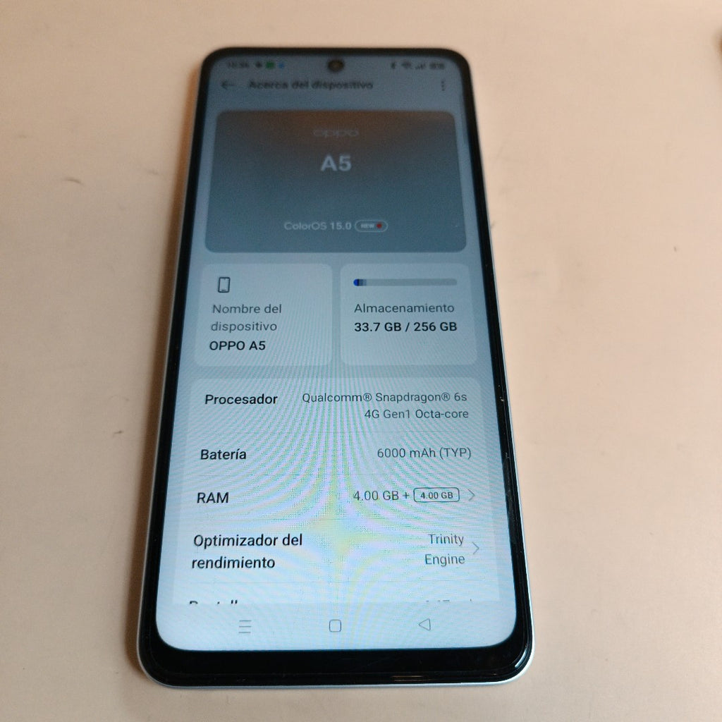 CELULAR OPPO A5 CPH2727 (2025) 256 GB 4 GB RAM