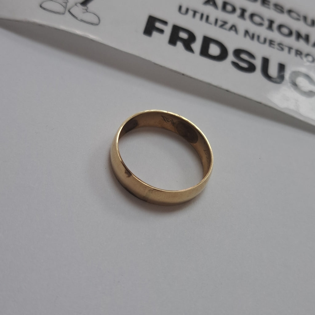 ARGOLLA ORO 14 K 2.7 GRMS (SEMINUEVO)
