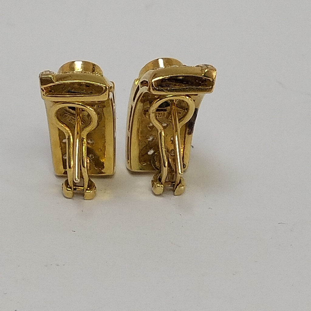 ARETES PAR ORO 14 K 12.3 GRMS (SEMINUEVO)