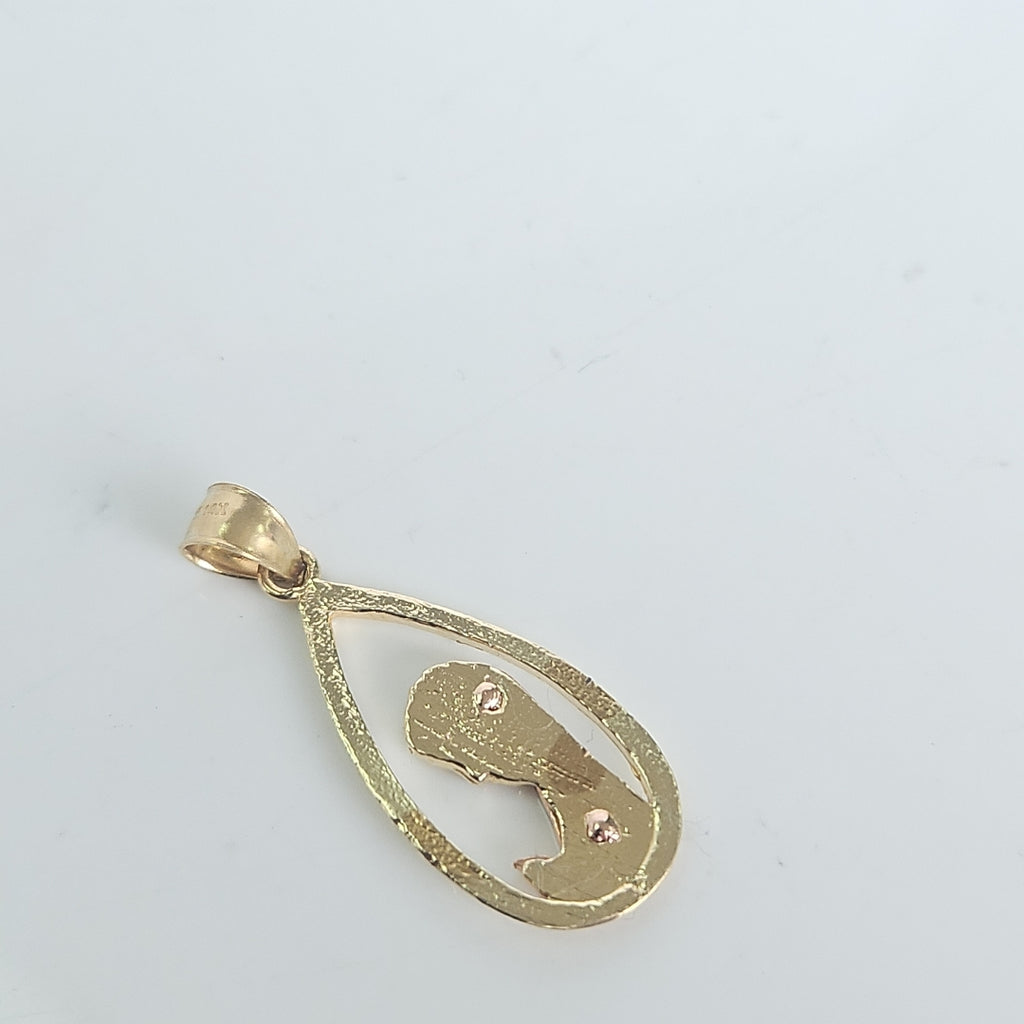 MEDALLA CONMEMORATIVA ORO 10 K 1,90 GRMS (SEMINUEVO)
