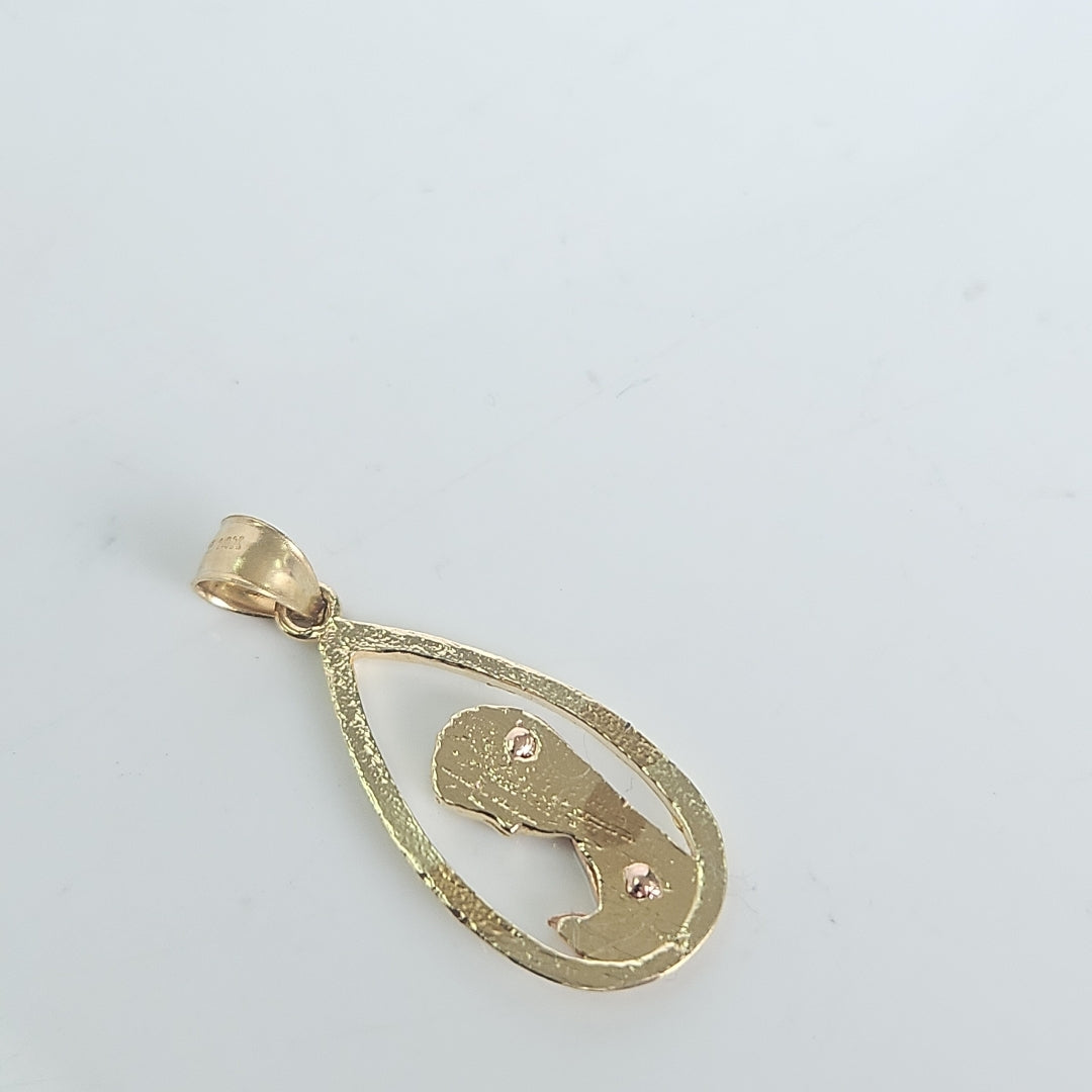 MEDALLA CONMEMORATIVA ORO 10 K 1,90 GRMS (SEMINUEVO)