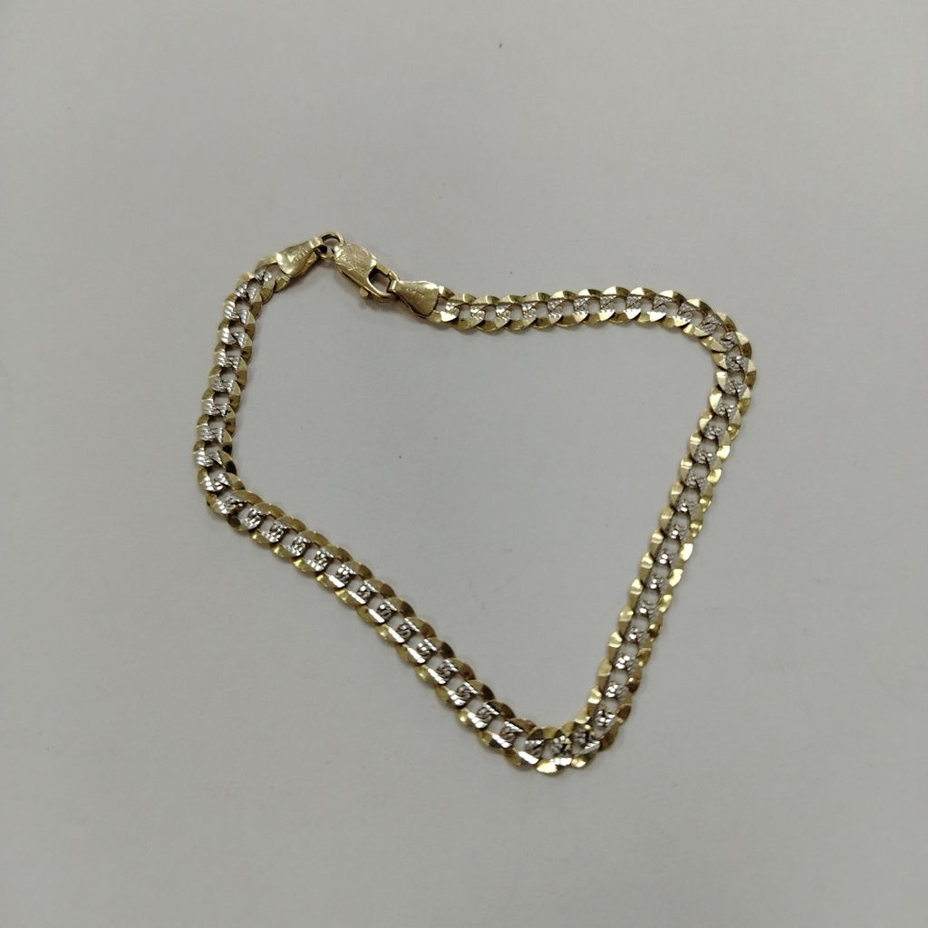 PULSERA ORO, RODIADO 10 K 5.6 GRMS (SEMINUEVO)