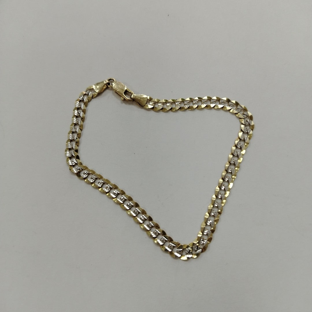 PULSERA ORO, RODIADO 10 K 5.6 GRMS (SEMINUEVO)