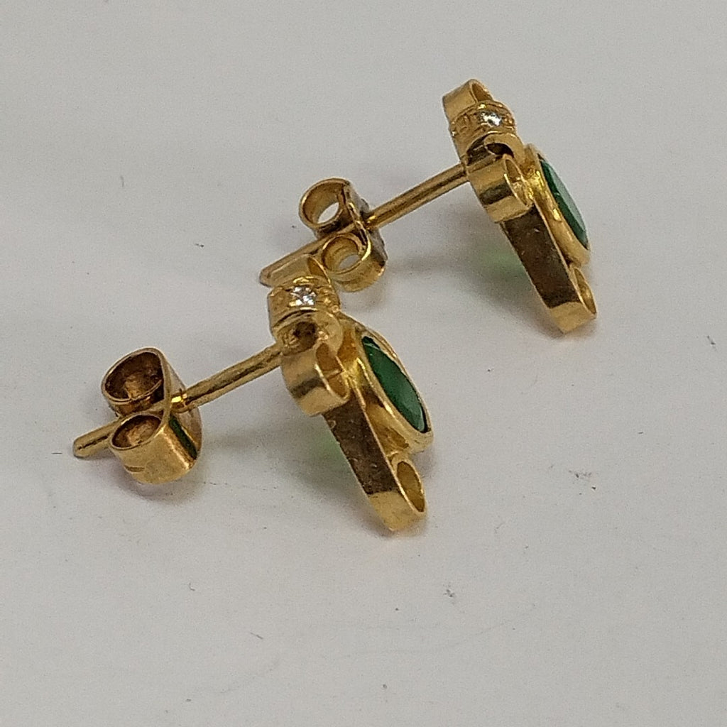 BROQUELES PAR ORO 18 K 3,20 GRMS (SEMINUEVO)