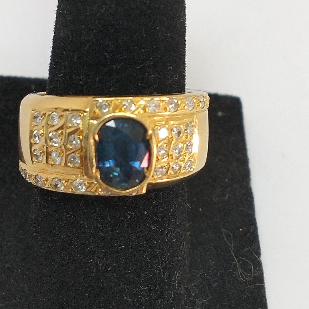 ANILLO ORO 14 K 9.4 GRMS (SEMINUEVO)