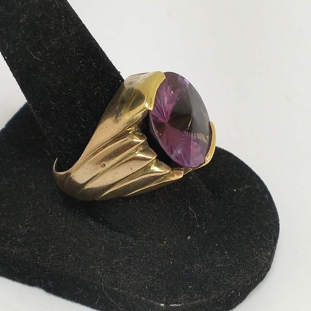 ANILLO ORO 10 K 15,50 GRMS (SEMINUEVO)