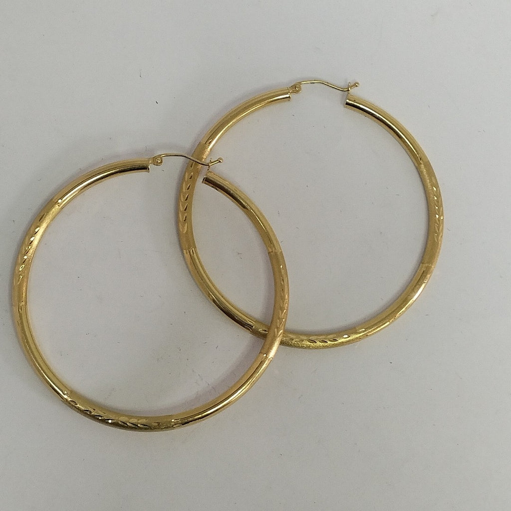 ARRACADAS PAR ORO 10 K 3.6 GRMS (SEMINUEVO)