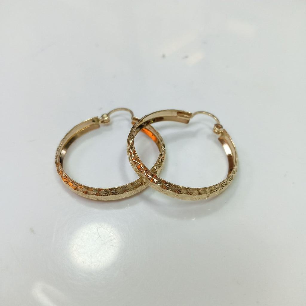 ARRACADAS PAR ORO 10 K 3.5 GRMS (SEMINUEVO)