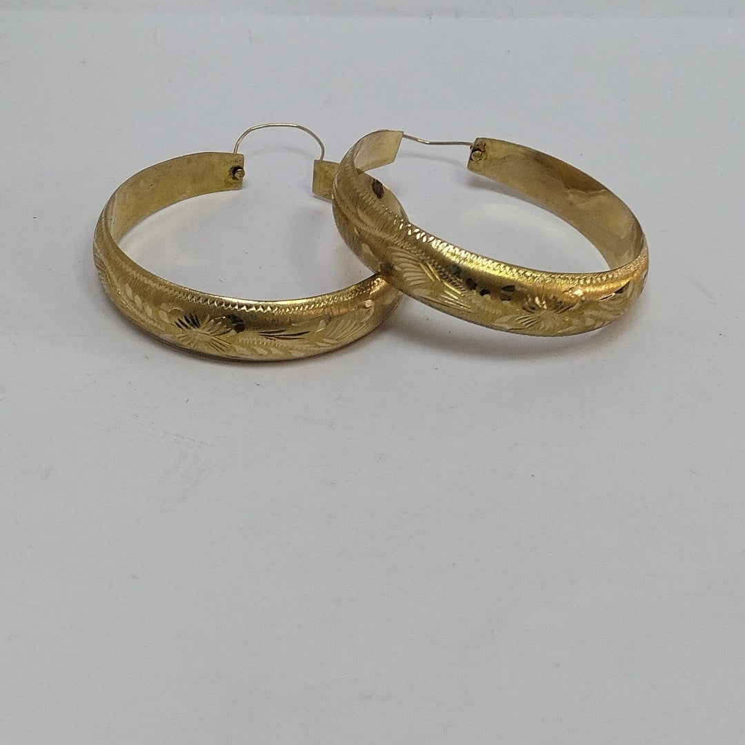 ARRACADAS PAR ORO 10 K 9,50 GRMS (SEMINUEVO)