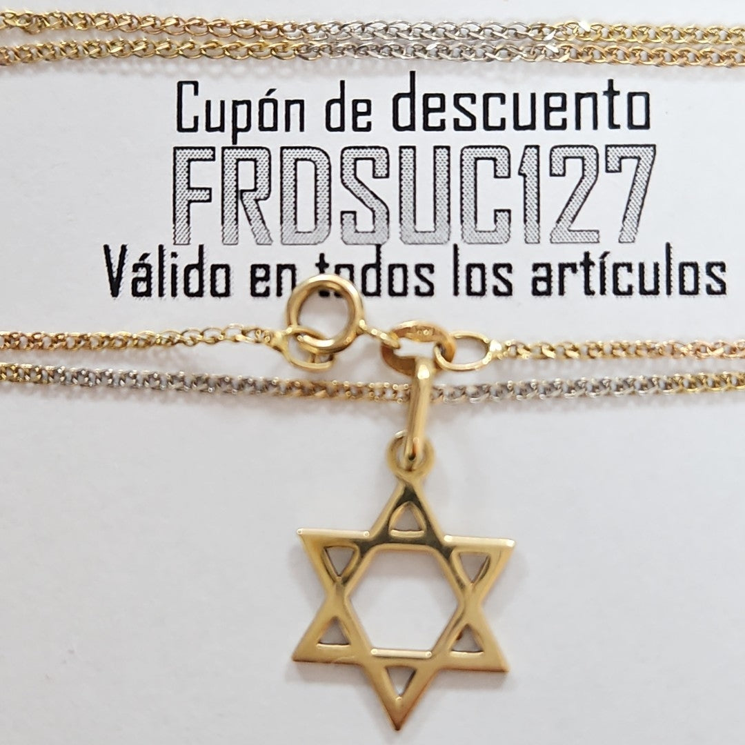 CADENA, DIJE ORO 14 K 1.9 GRMS (SEMINUEVO)